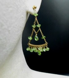 14k gold green b
